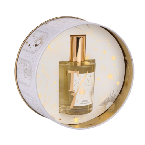 GIFT BOX JOYFUL ATMOPHERE SPRAY ML.50 HOME FRAGRANCE - TIN BOX LOVE